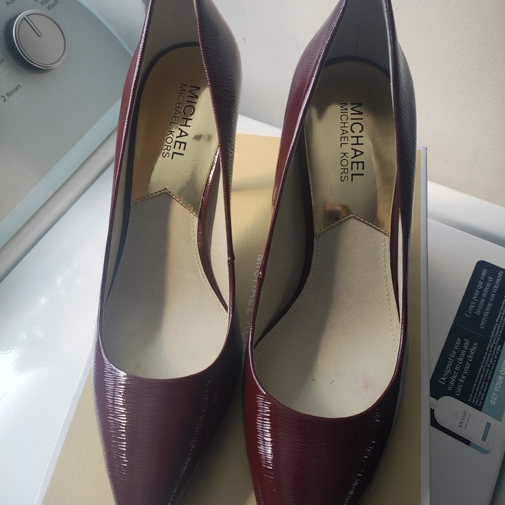Michael Kors Deep Red Heels
